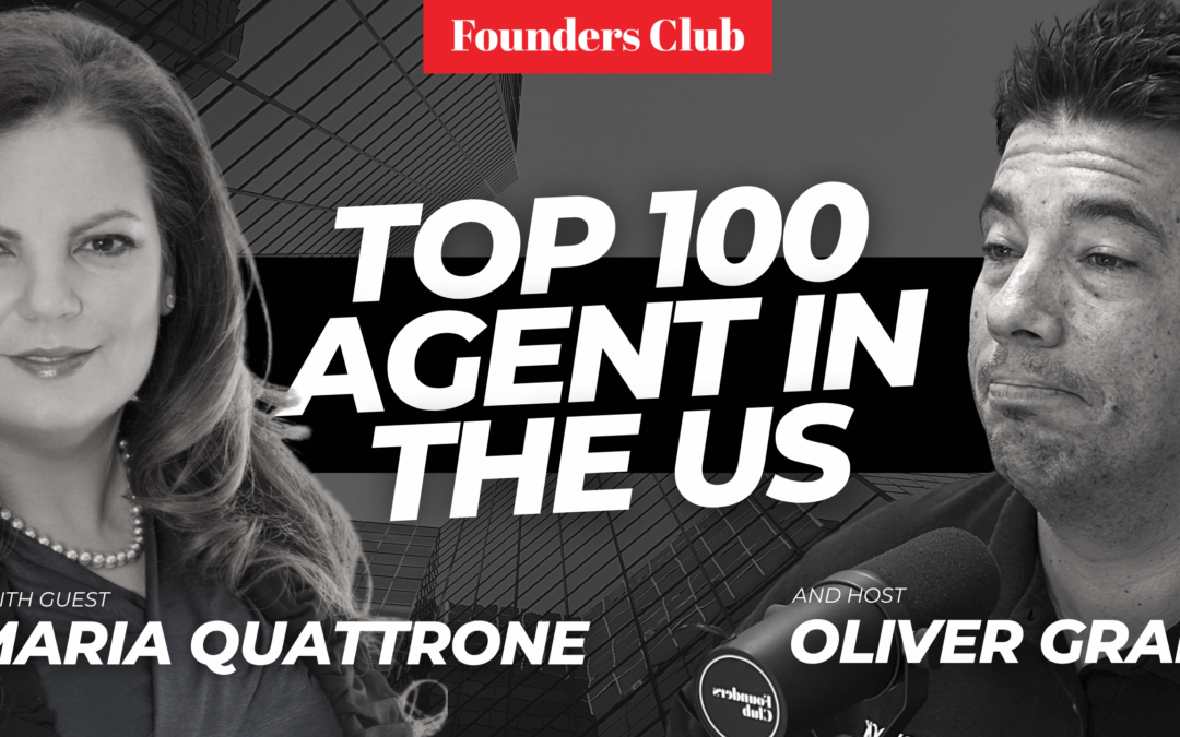 Top 75 Realtor In The US Shares Winning Strategies 🏠🏆 | Maria Quattrone On Founders Club