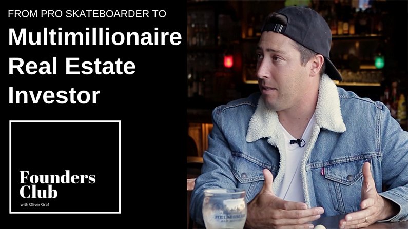 From Pro Skateboarder to Multimillionaire Real Estate Investor | Mikey Taylor Interview | Founders Club
