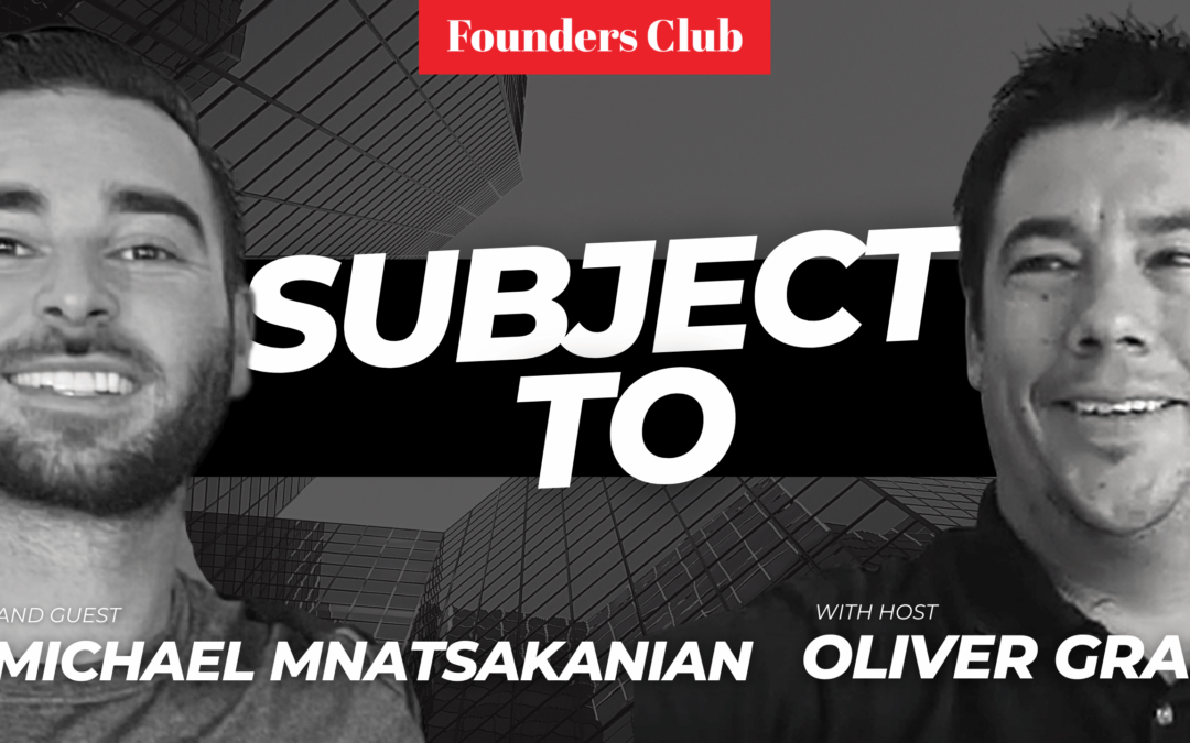 Subject To, Seller Financing, & Creative Real Estate Deals | Founders Club w/ Michael Mnatsakanian 🚨